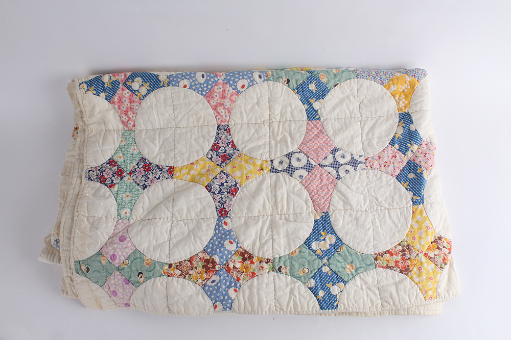 Trio of Hand Sewn Quilts