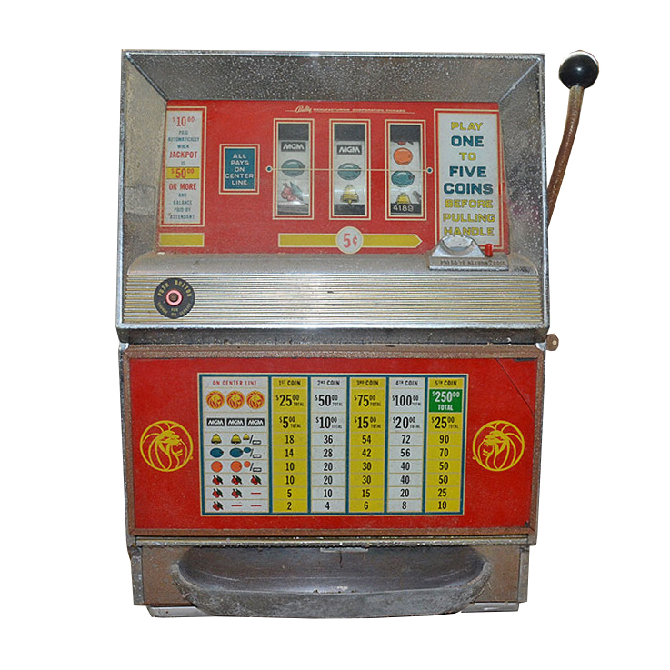 Vintage Bally's Tabletop Slot Machine