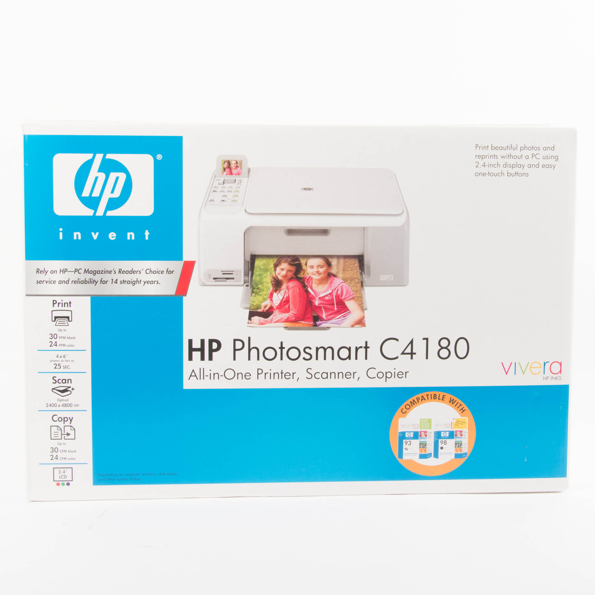 HP Photosmart C4180 All-in-One Printer, Scanner and Copier