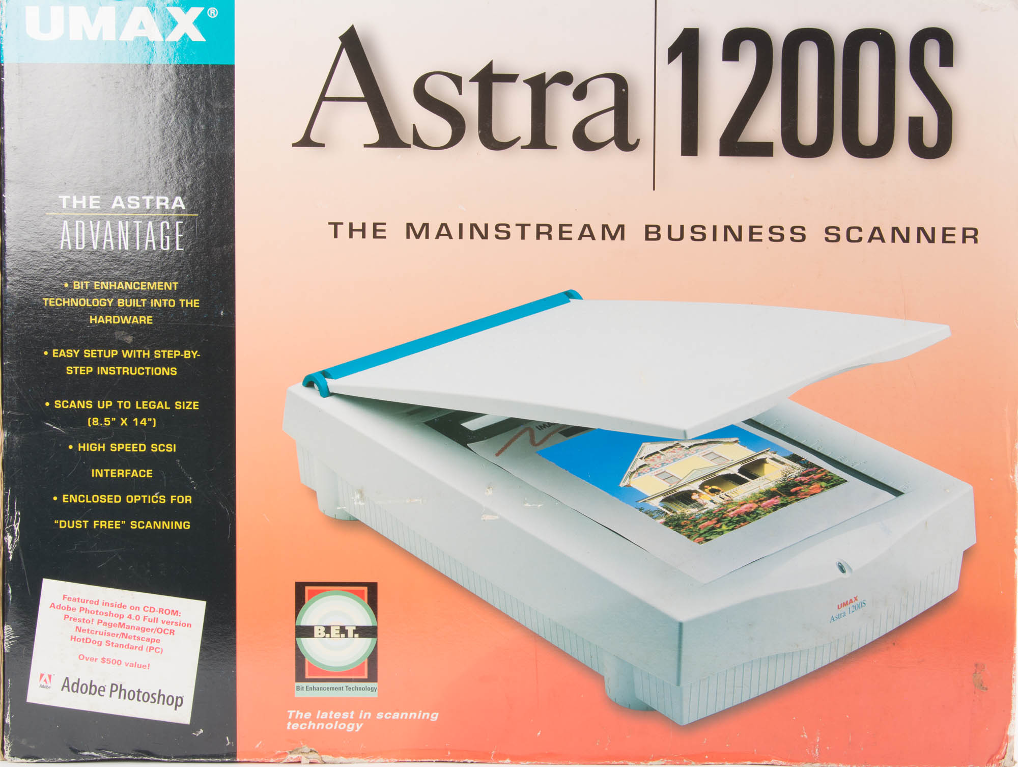 Umax Astra 1200S Scanner and Office Basics Paper Shredder