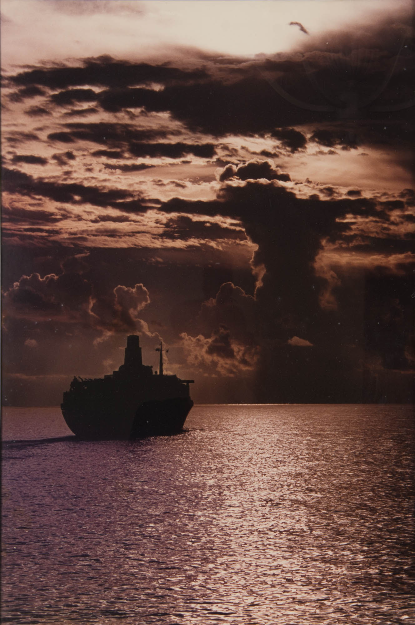 Trio of Vintage Metal Framed Photographic Prints