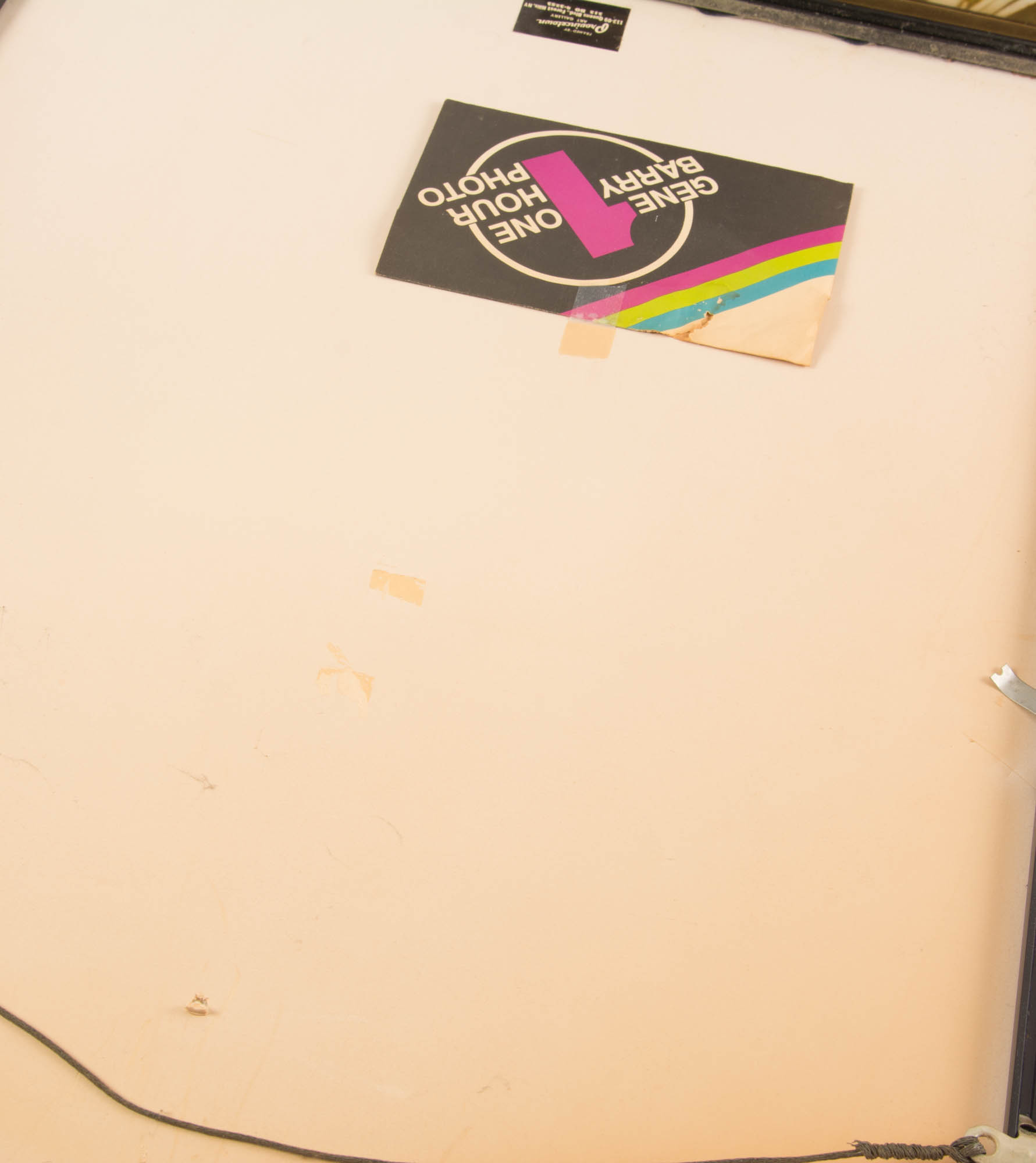 Trio of Vintage Metal Framed Photographic Prints