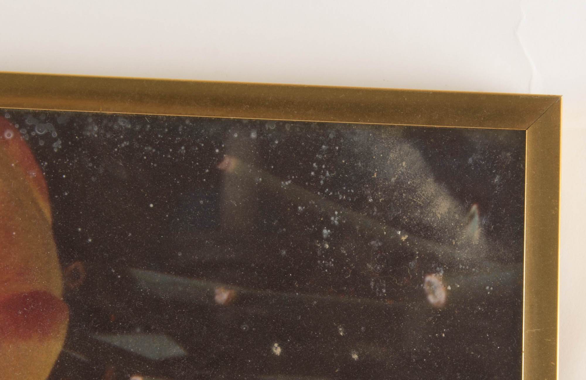 Trio of Vintage Metal Framed Photographic Prints