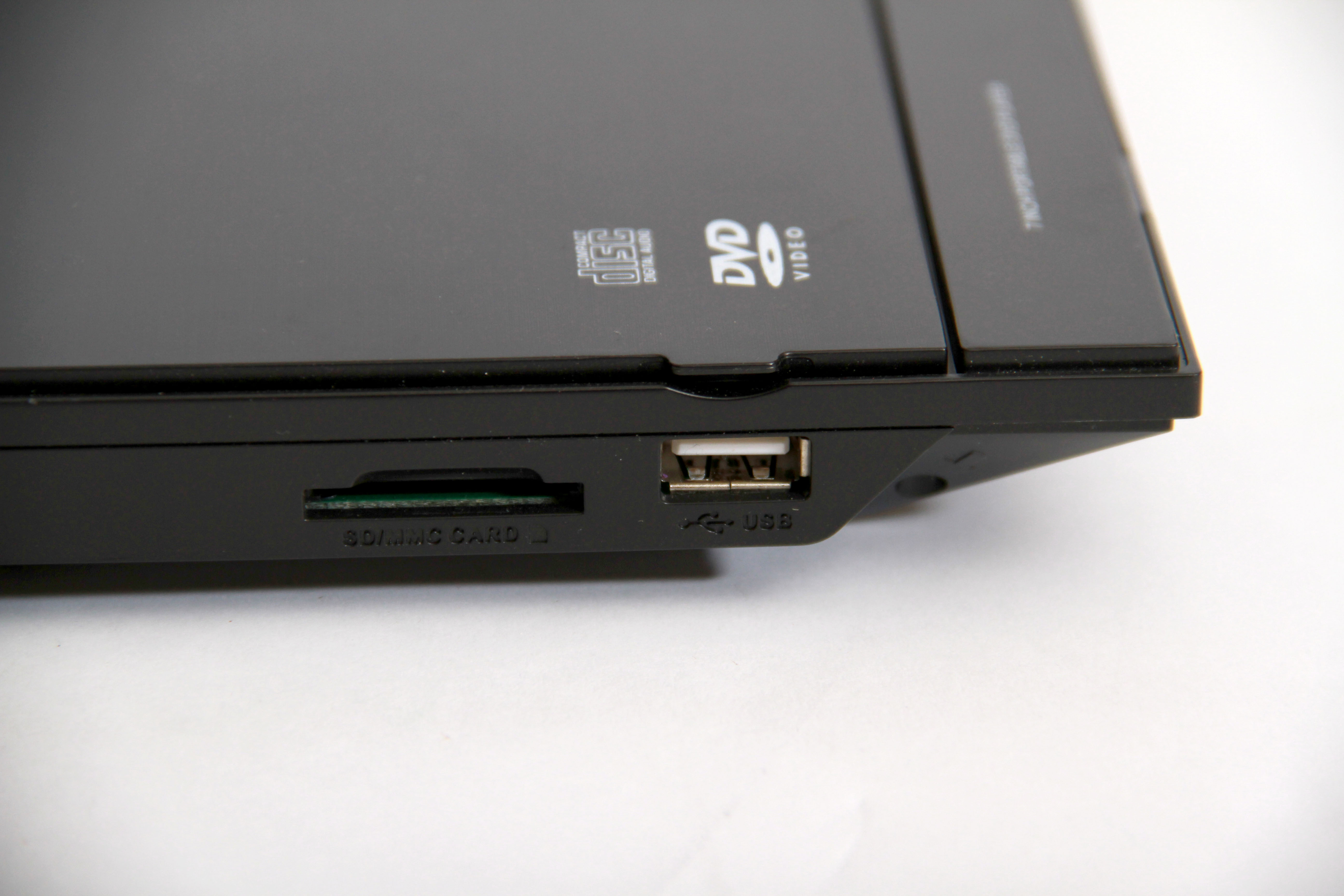 Sony Dream Machine and Haier Portable DVD Player