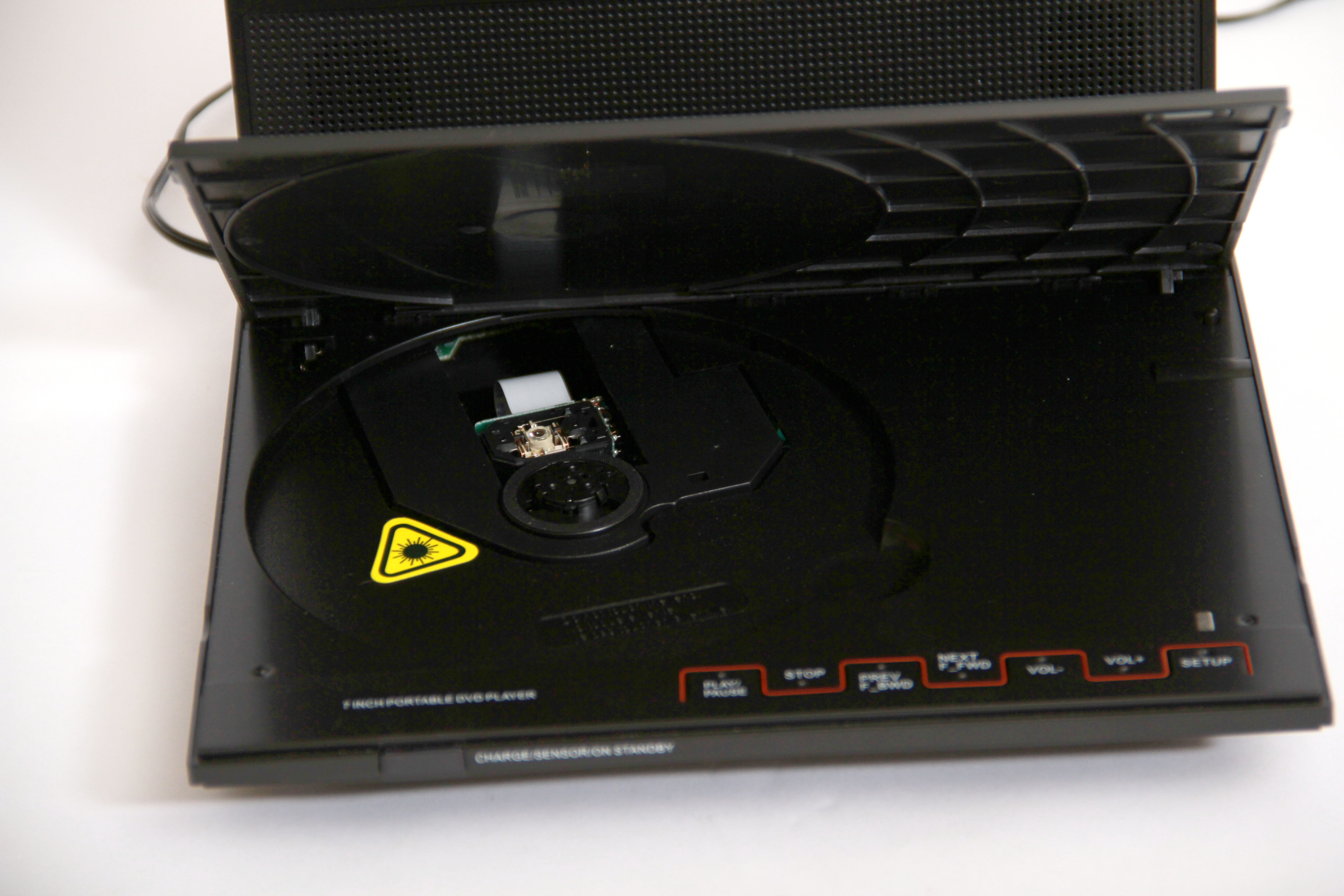 Sony Dream Machine and Haier Portable DVD Player