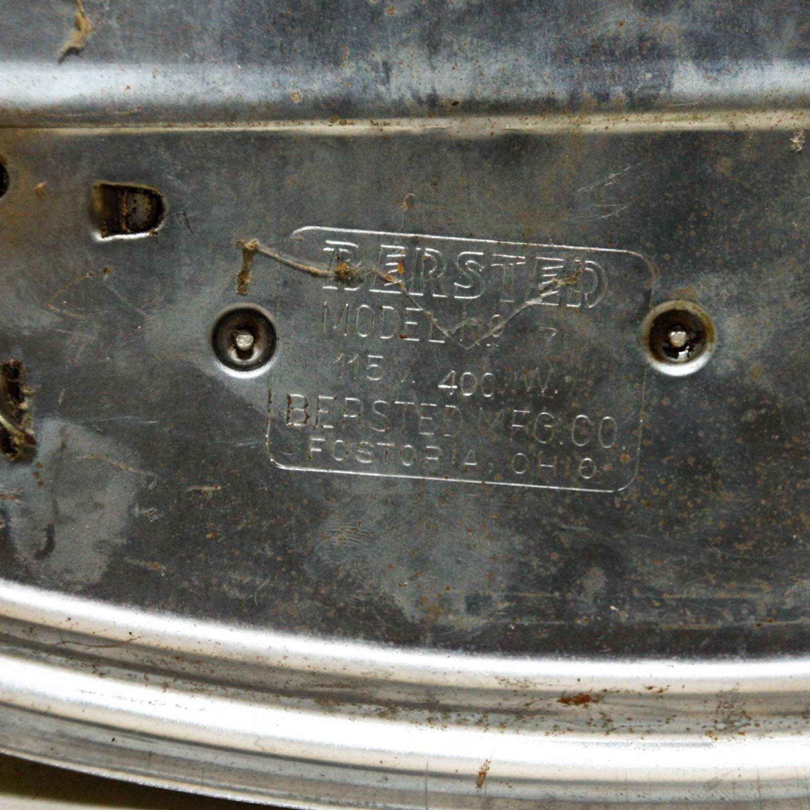 Vintage Bersted Steel Toaster