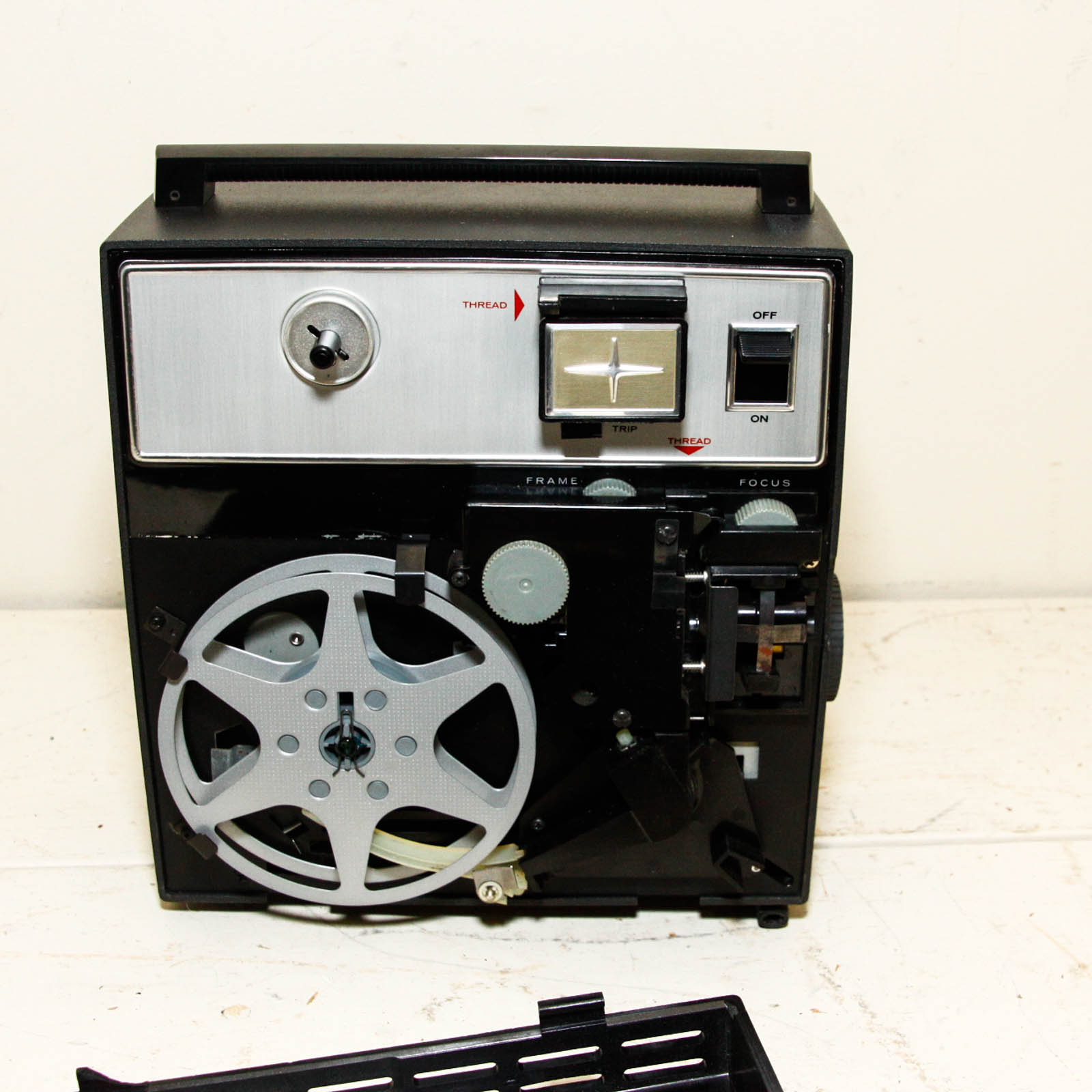 Kodak Automatic Projector and Radiant Picturemaster Screen