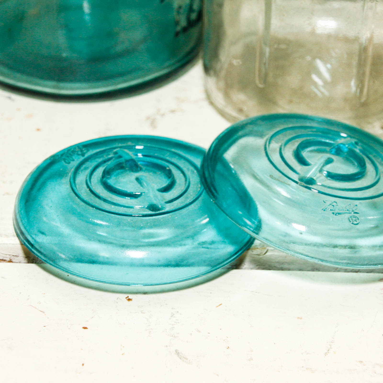 Assorted Mason Jars Featuring Ball and Atlas Brands