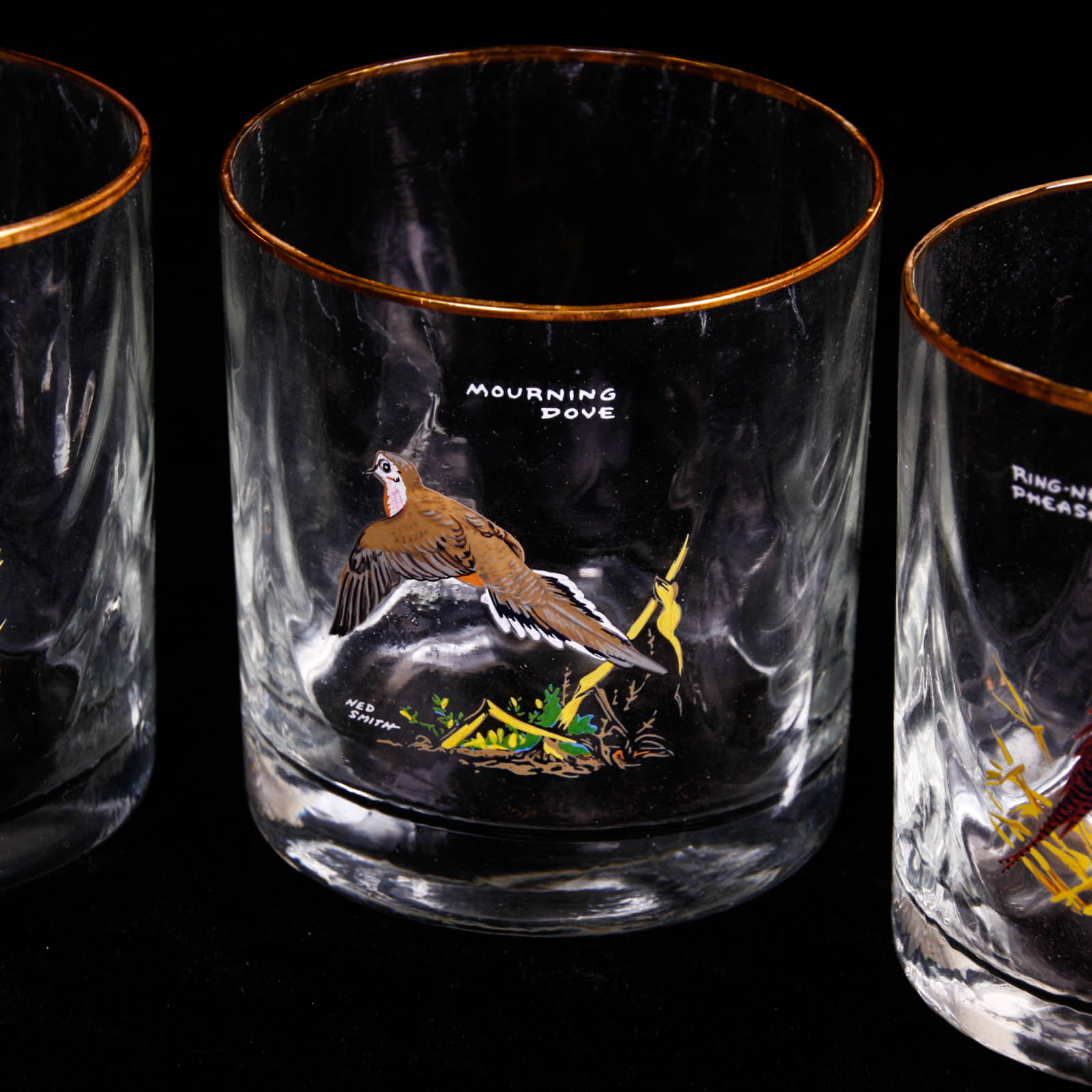 Ned Smith Waterfowl Lowball Glasses