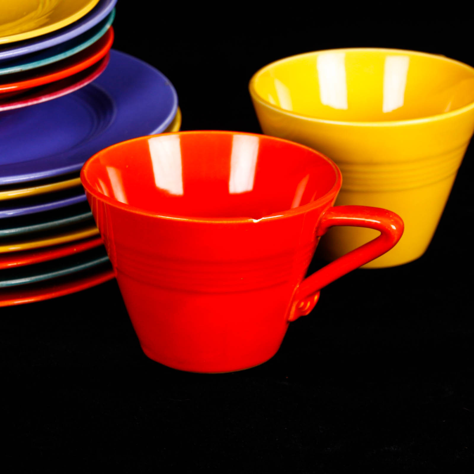 Colorful Fiestaware Inspired Dishware