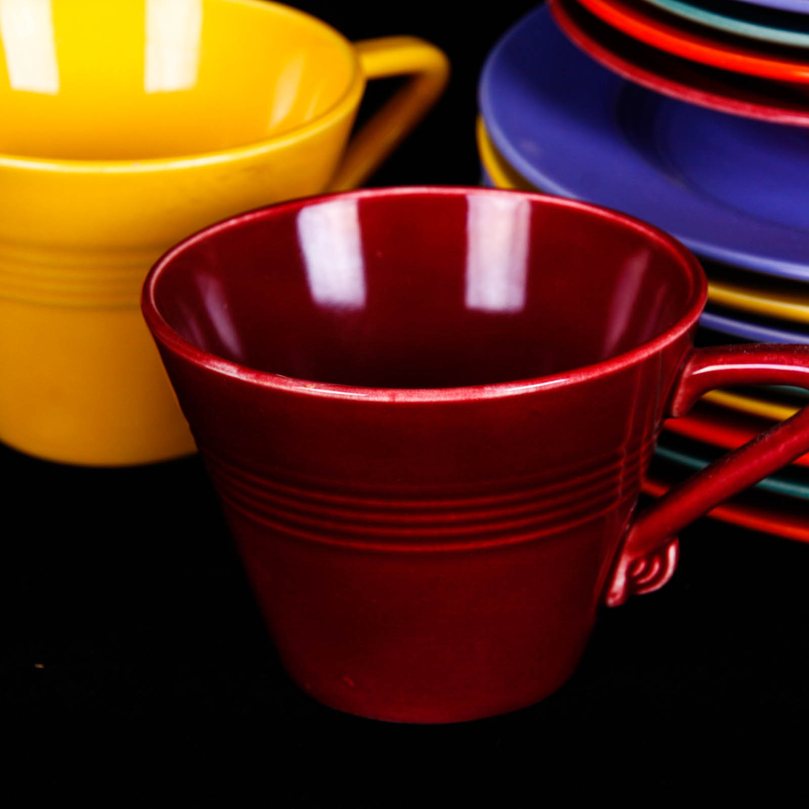 Colorful Fiestaware Inspired Dishware