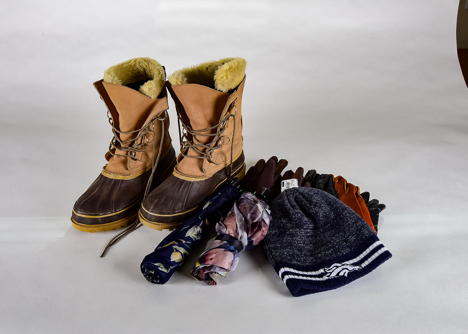 Collection of Outdoor Clothing and Gear