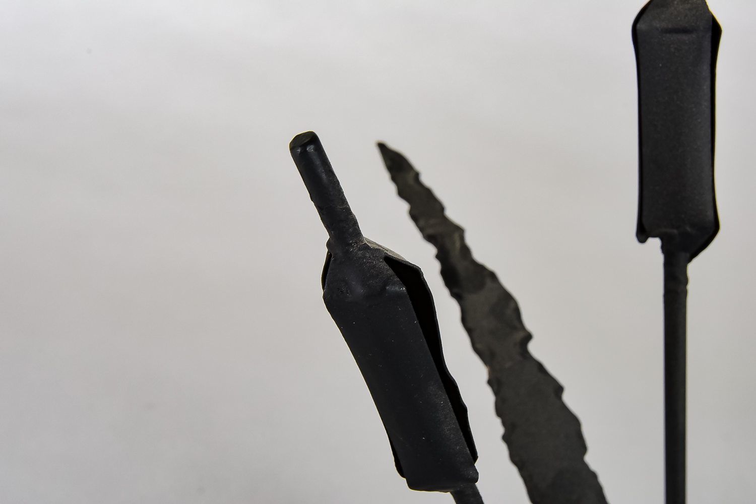 Metal Cattaiil Sculpture