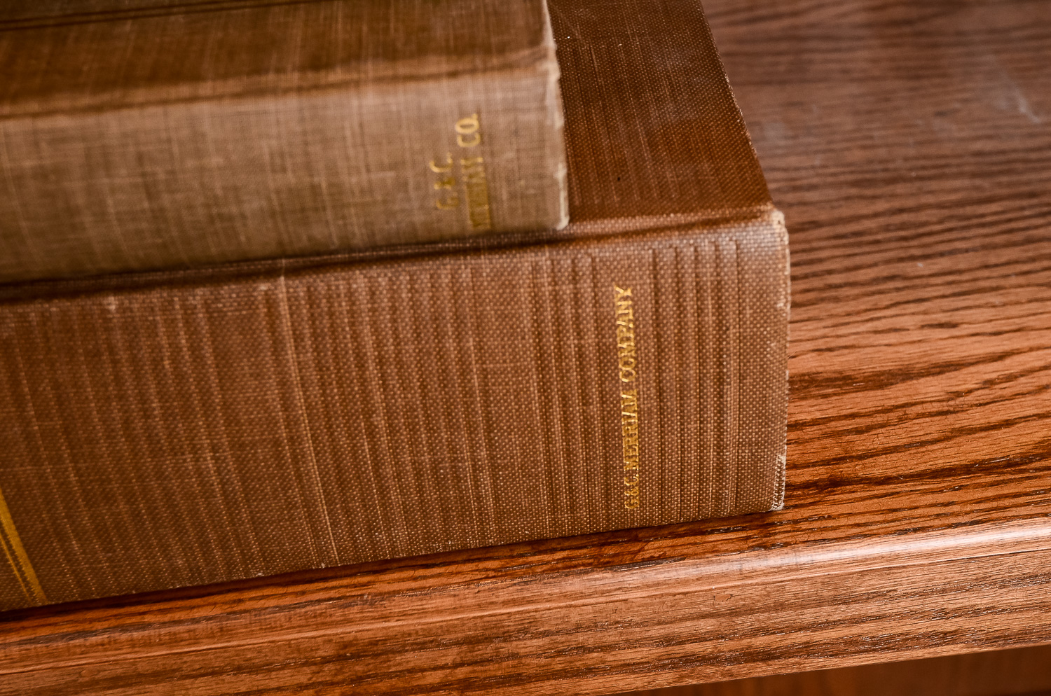 Pair of Webster's Dictionaries