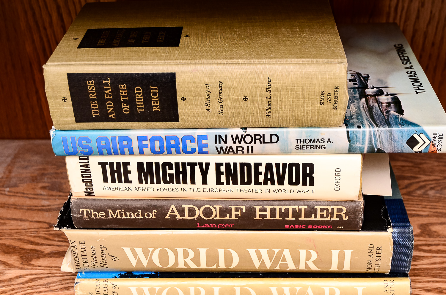 Antique World War I Era "Gott Mit Uns" Belt Buckle and Collection of World War Books