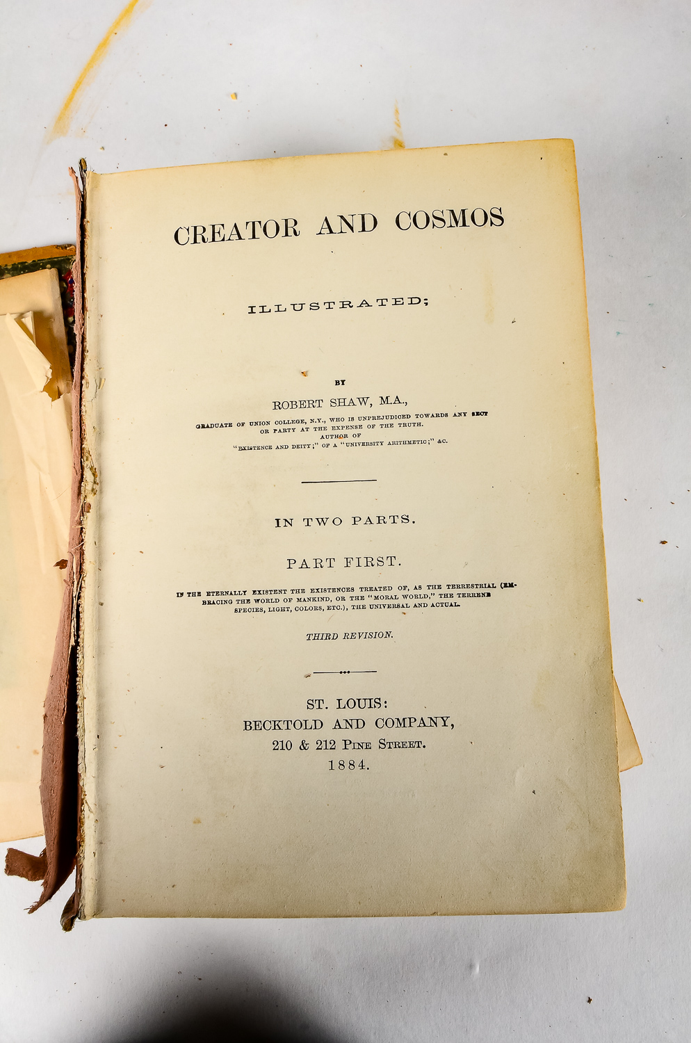 Creator and Cosmos Coffee Table Book