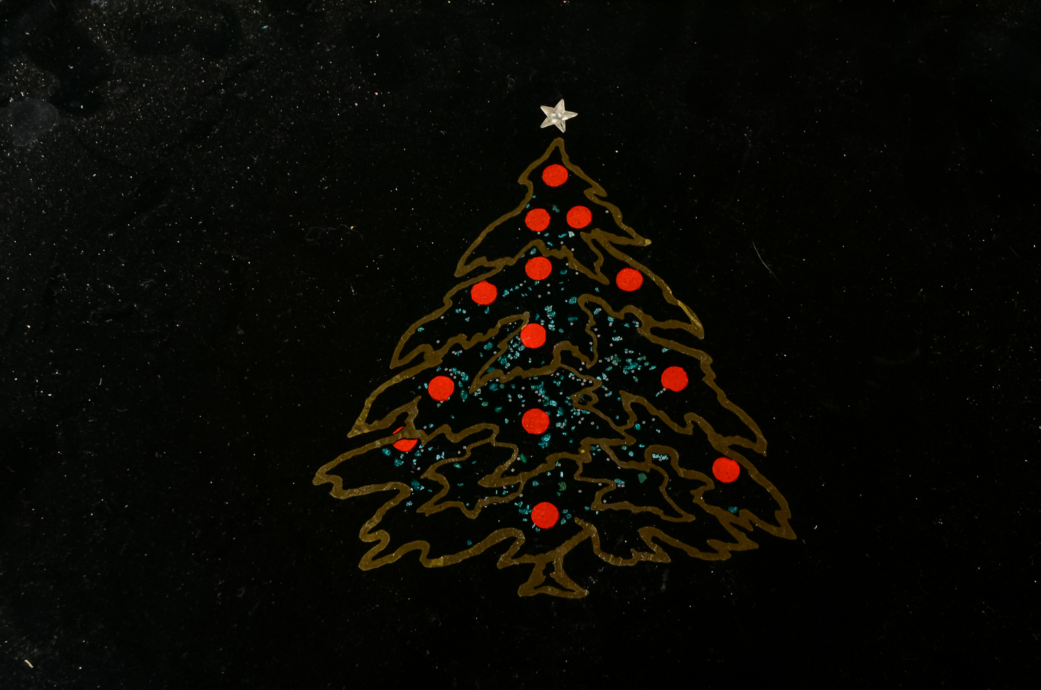 Pair of Vintage Couroc Serving Trays