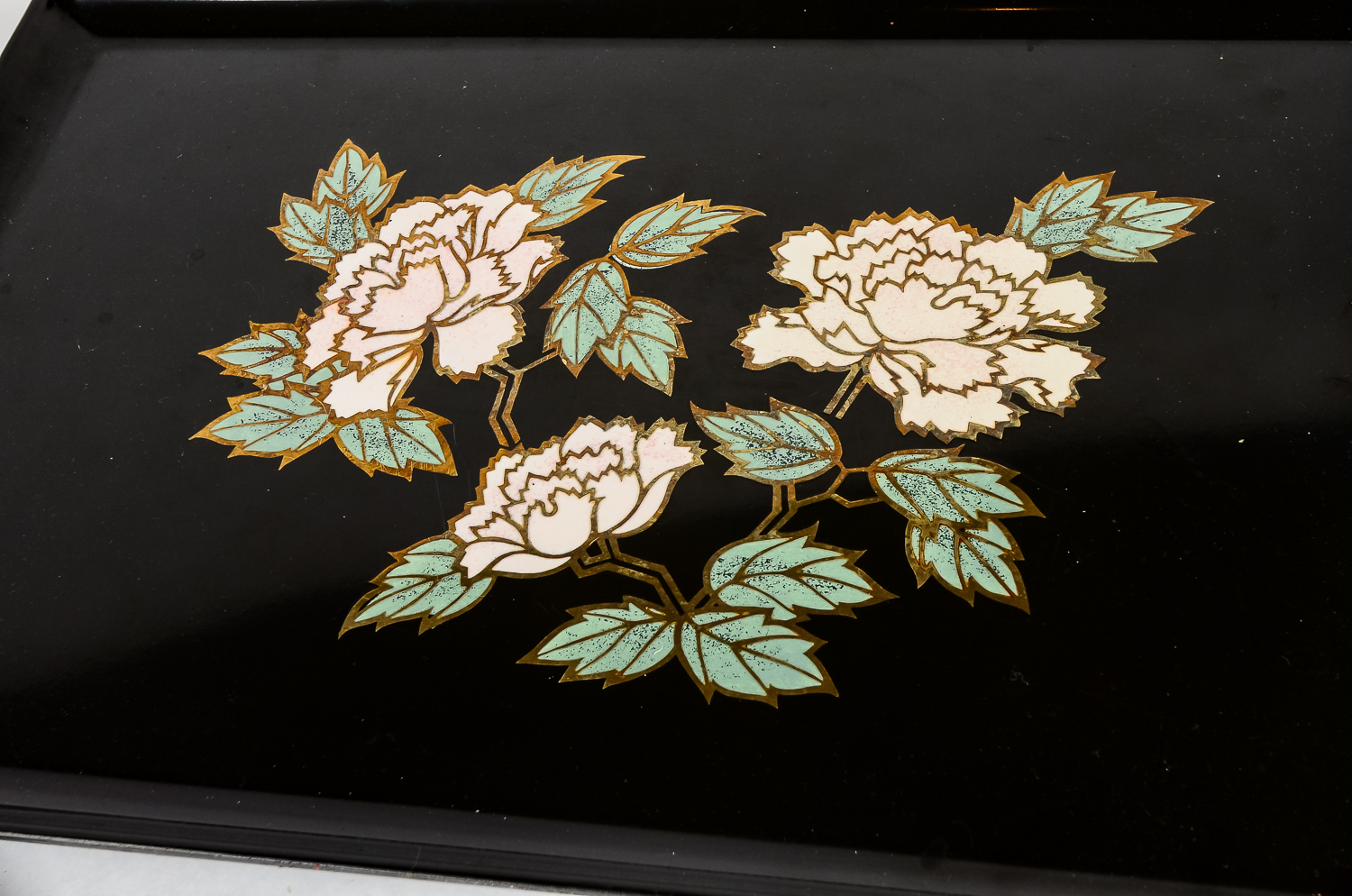 Pair of Vintage Couroc Serving Trays