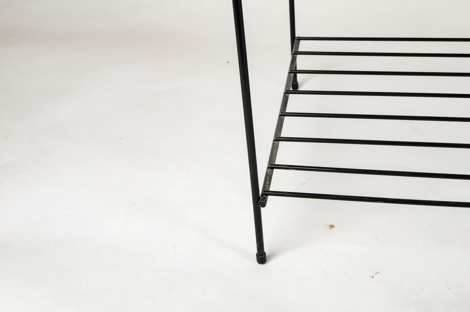 Pair of Vintage Wire Book Racks