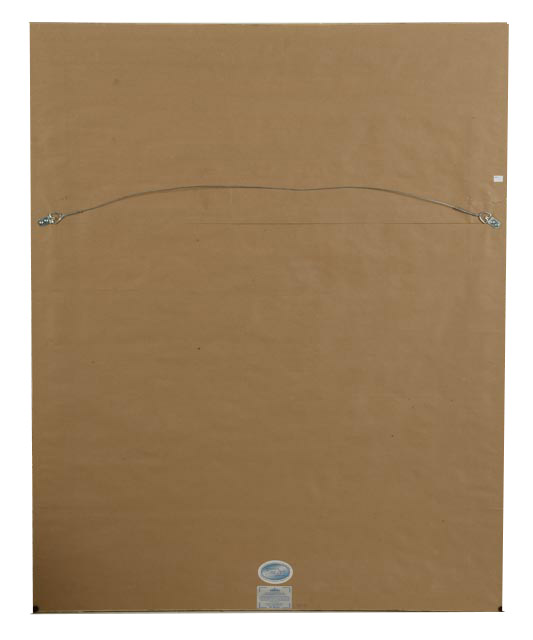 Salvador Dalí Original Mixed Media Print "Vision Planétaire et Scatologique"