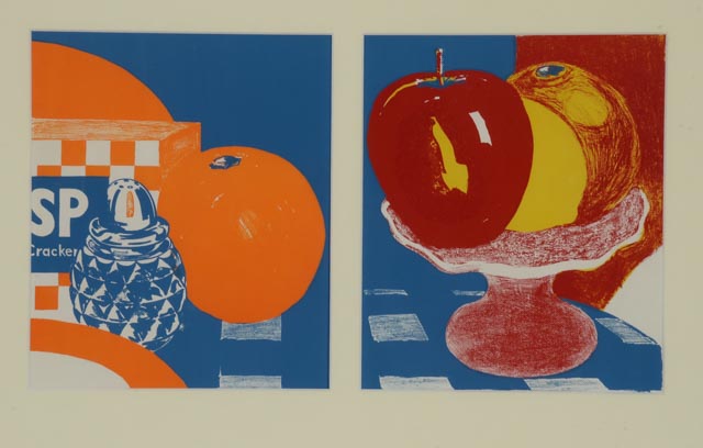 Pair of Tom Wesselmann 1963 Color Lithographs