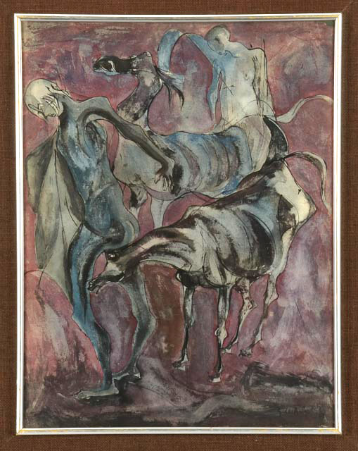 G. de Angelis Original Watercolor