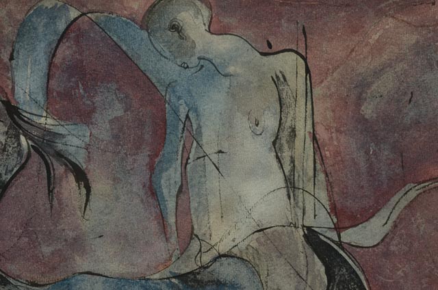 G. de Angelis Original Watercolor