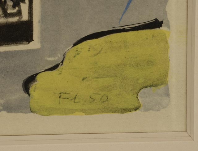 After Fernand Leger Lithograph on Paper "The Builders"