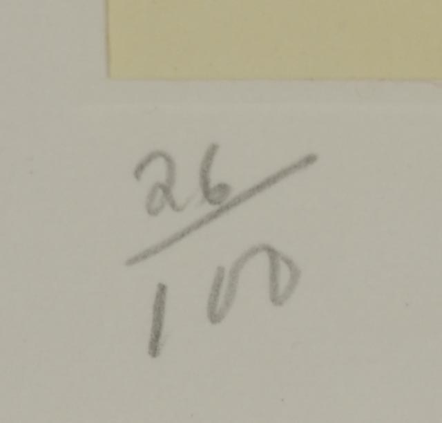 Claes Oldenburg LE Lithograph "Stocking On Knee With Thumbs, And Men's Shirt - As Fountains, New York"