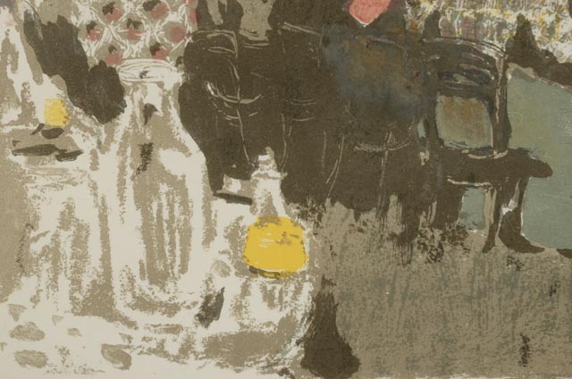 Edouard Vuillard Lithograph on Paper "La Patisserie"