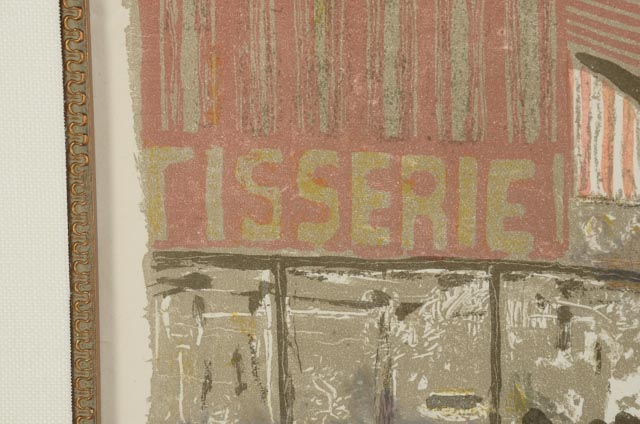 Edouard Vuillard Lithograph on Paper "La Patisserie"