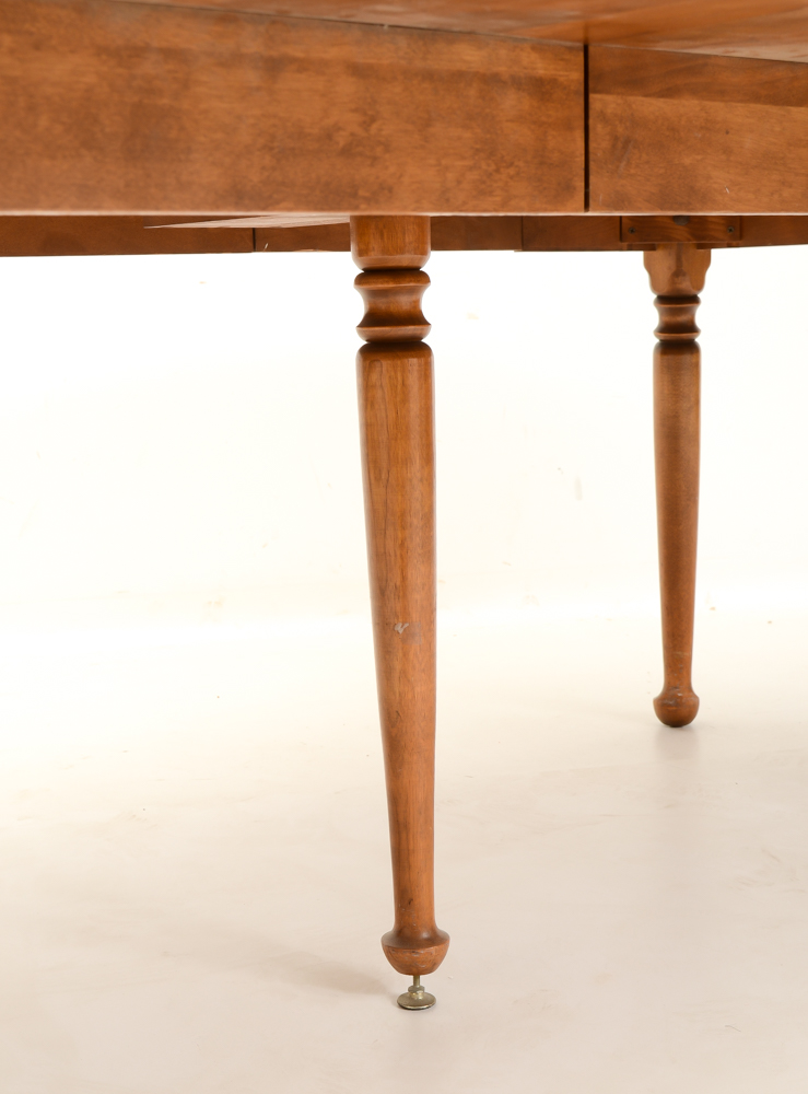 Ethan Allen Maple Drop-Leaf Dining Table and Chairs