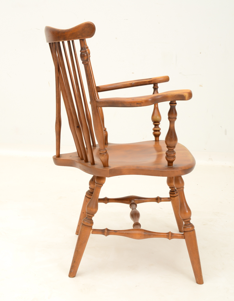 Ethan Allen Maple Drop-Leaf Dining Table and Chairs