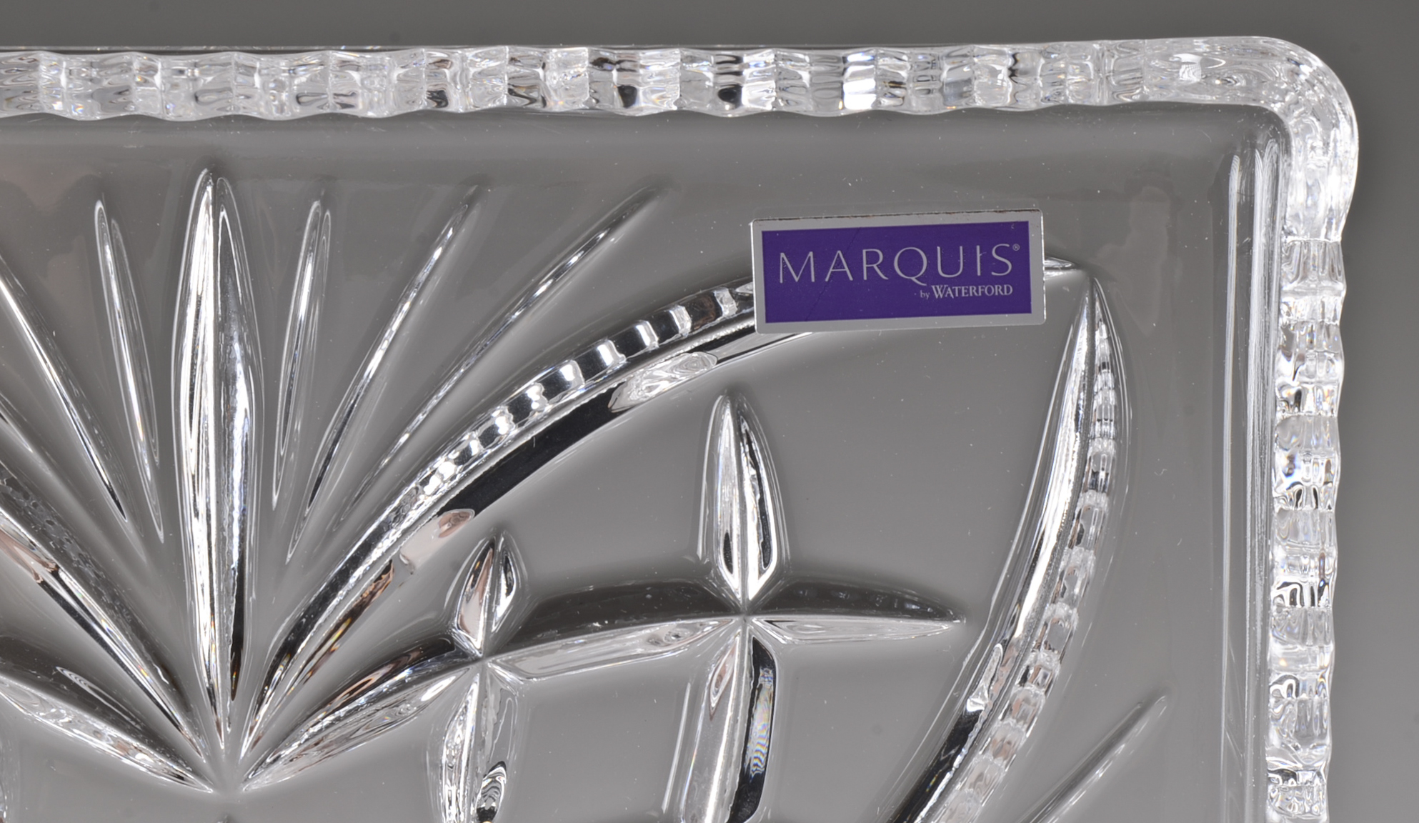 Marquis Waterford "Newberry" Pattern Square Tray