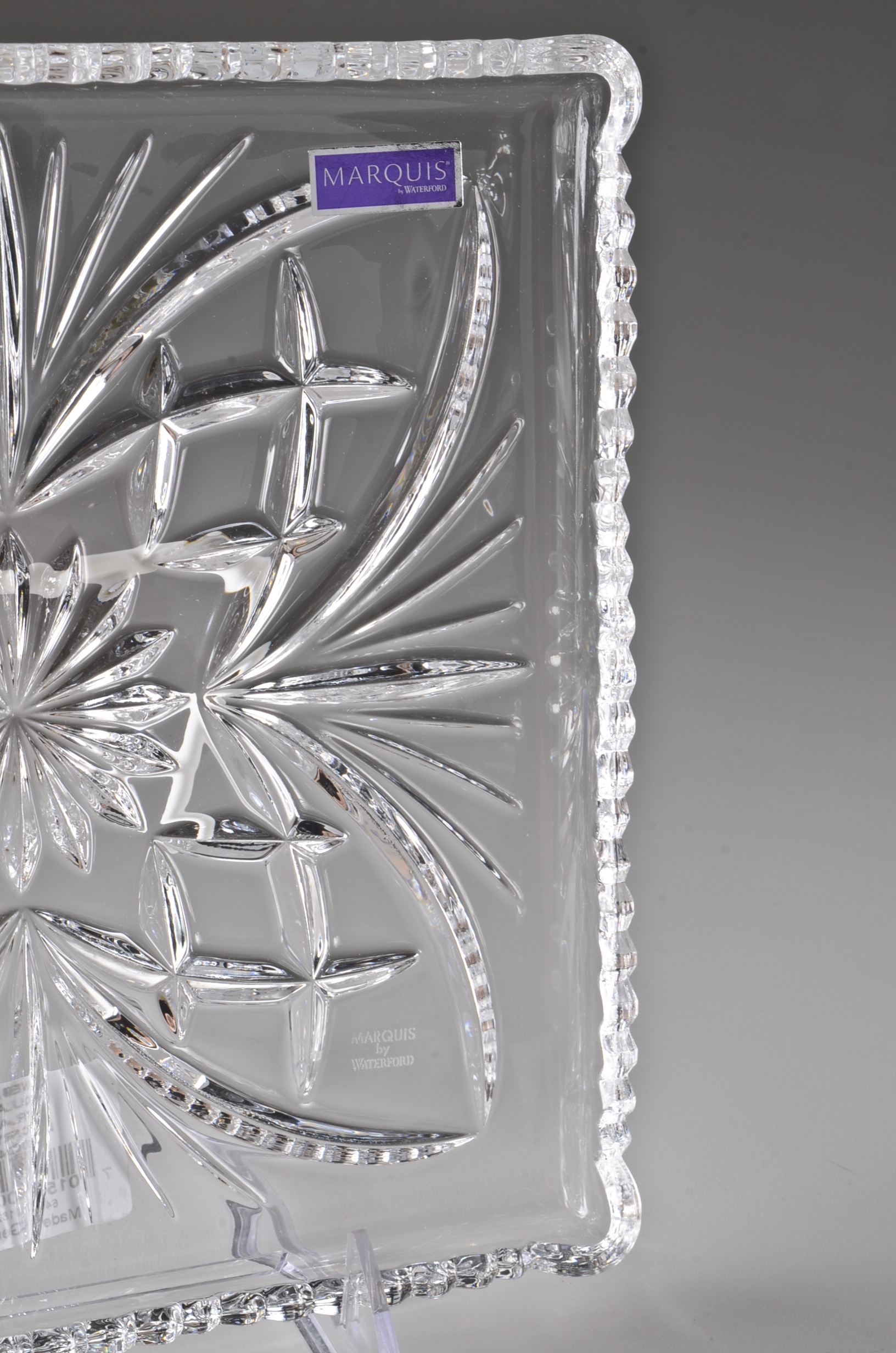 Marquis Waterford "Newberry" Pattern Square Tray