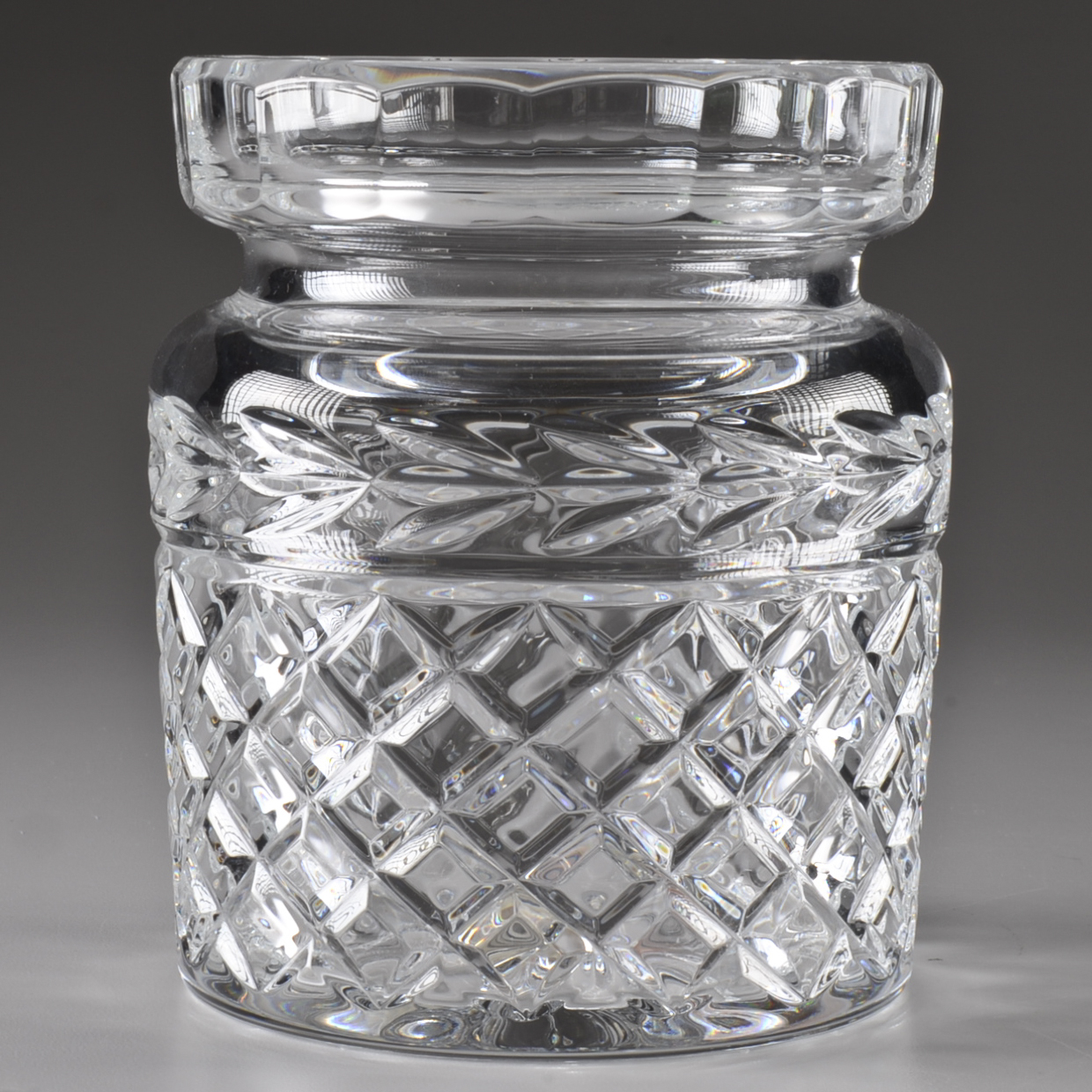 Waterford Crystal "Glandore" Biscuit Barrel