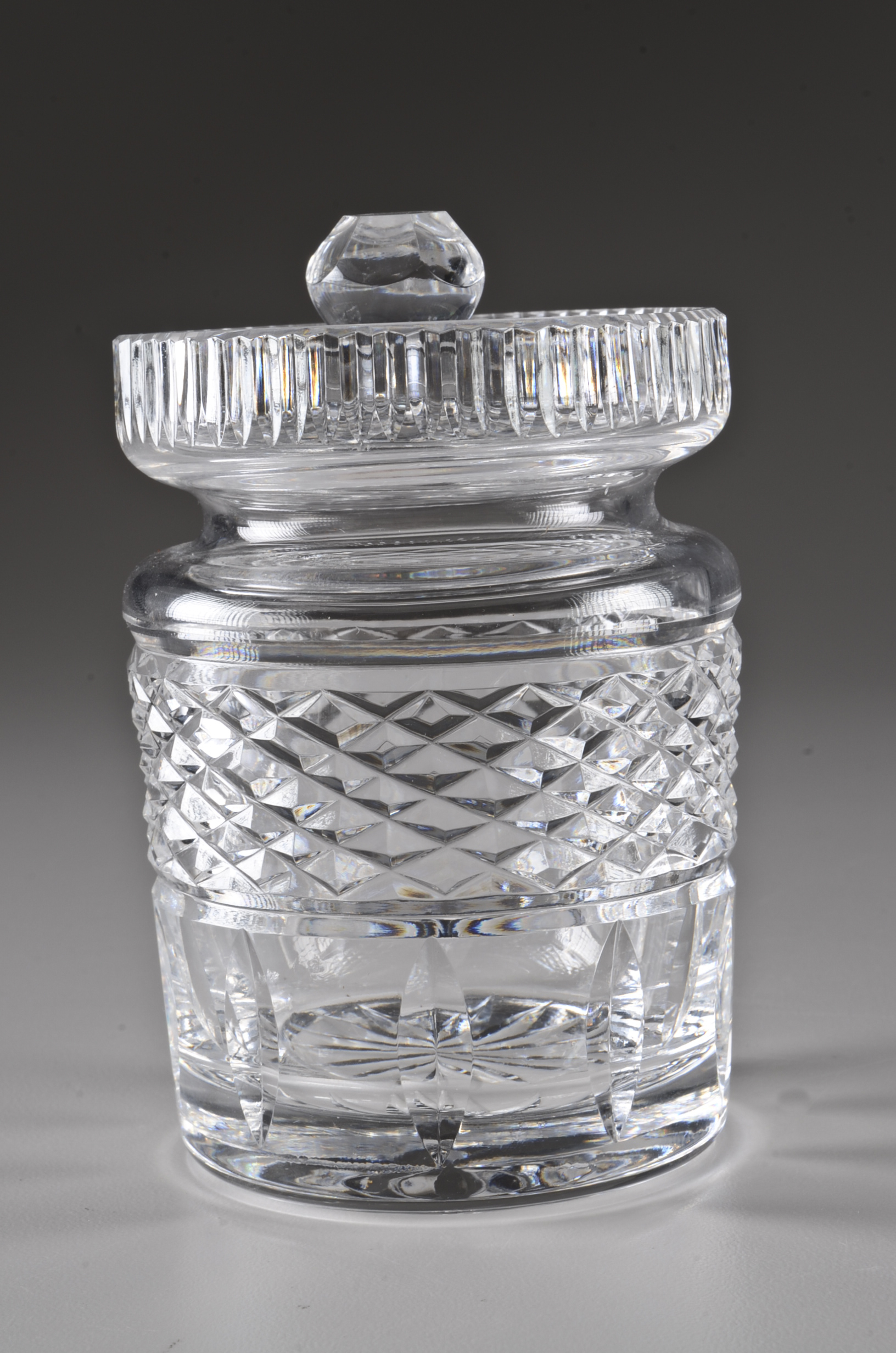 Waterford Cut Crystal Honey and Mustard Jars
