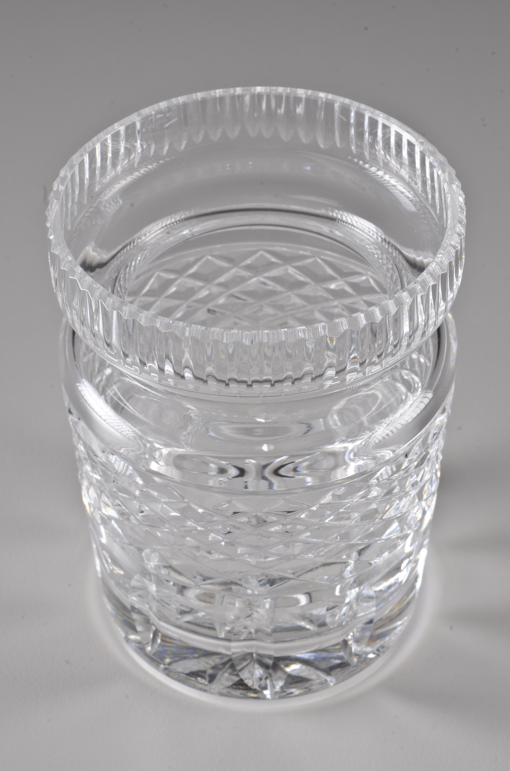 Waterford Cut Crystal Honey and Mustard Jars