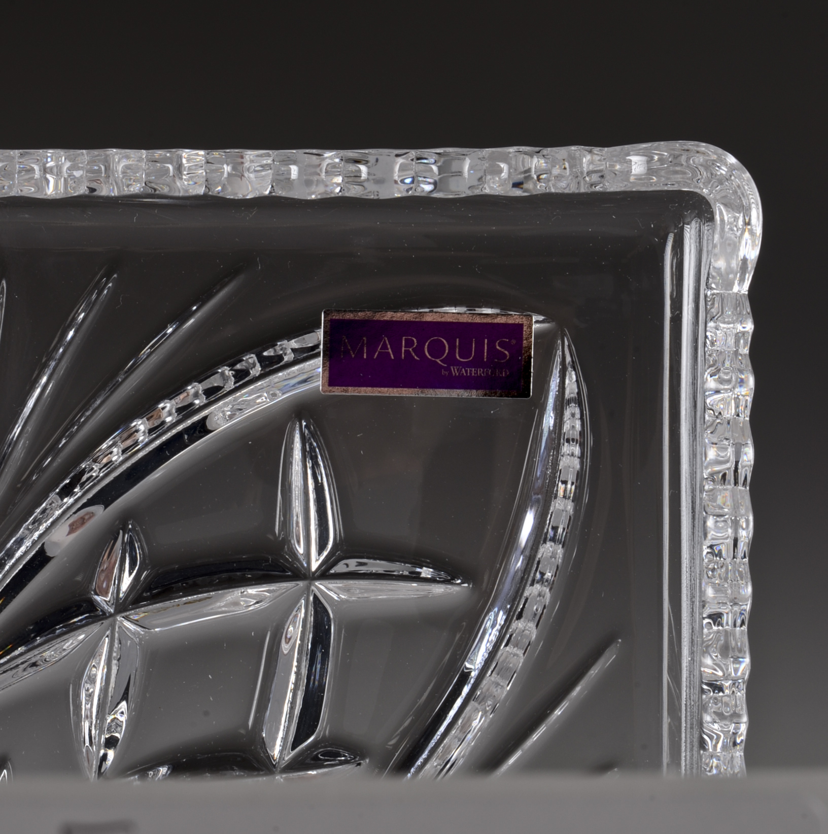 Marquis Waterford "Newberry" Pattern Square Trays