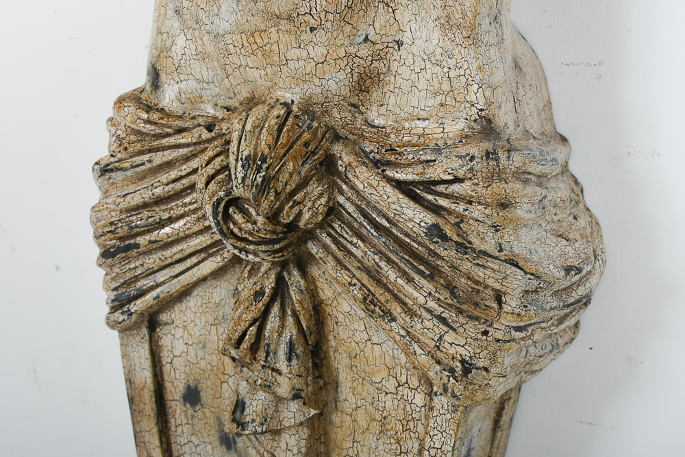 Decorative Fiberglass Pilaster With Atlas