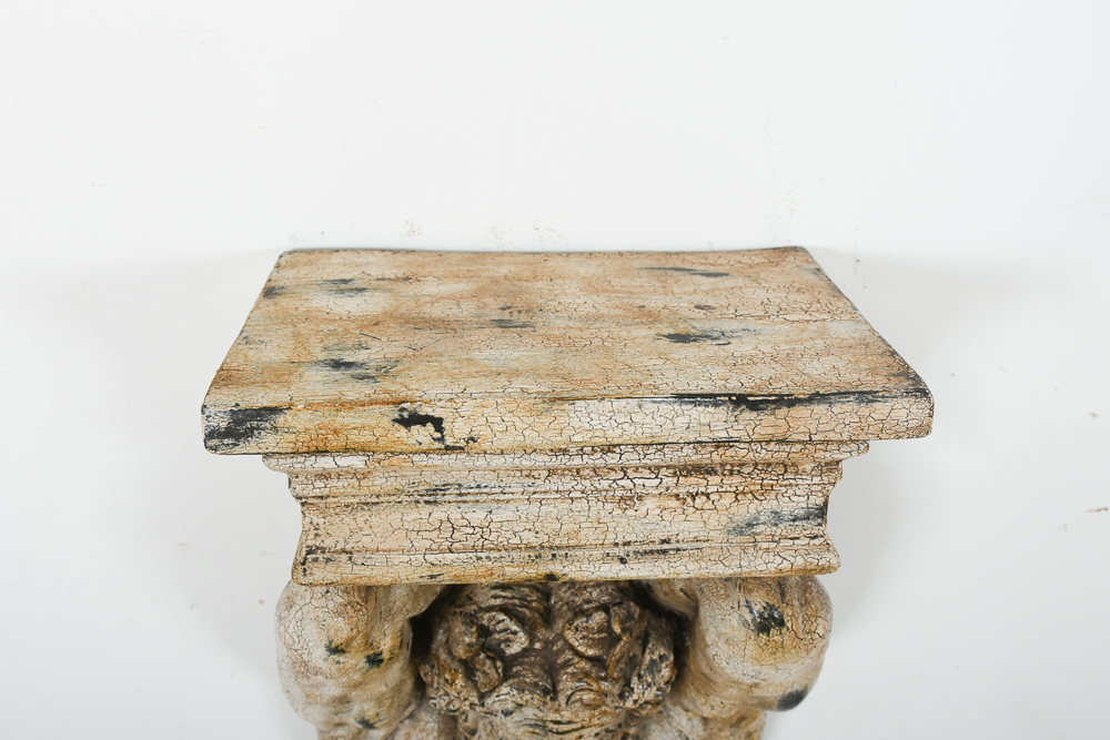 Decorative Fiberglass Pilaster With Atlas