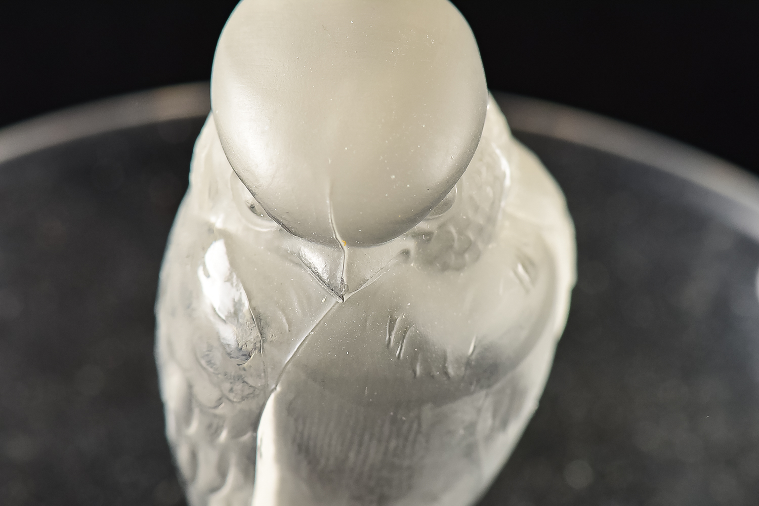 Glass Bird Ash Receiver