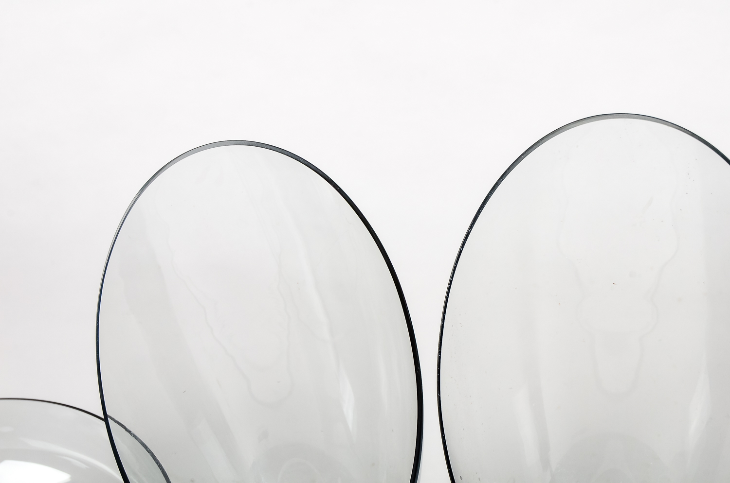 Glass Candle Holders and Bowl