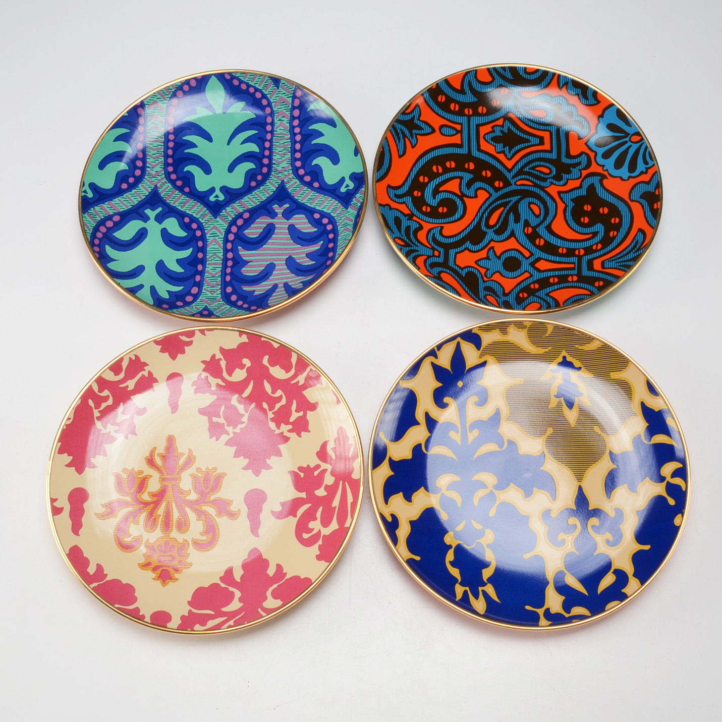 Set of 4 Tracy Reese Nieman-Marcus for Target Dessert Plates