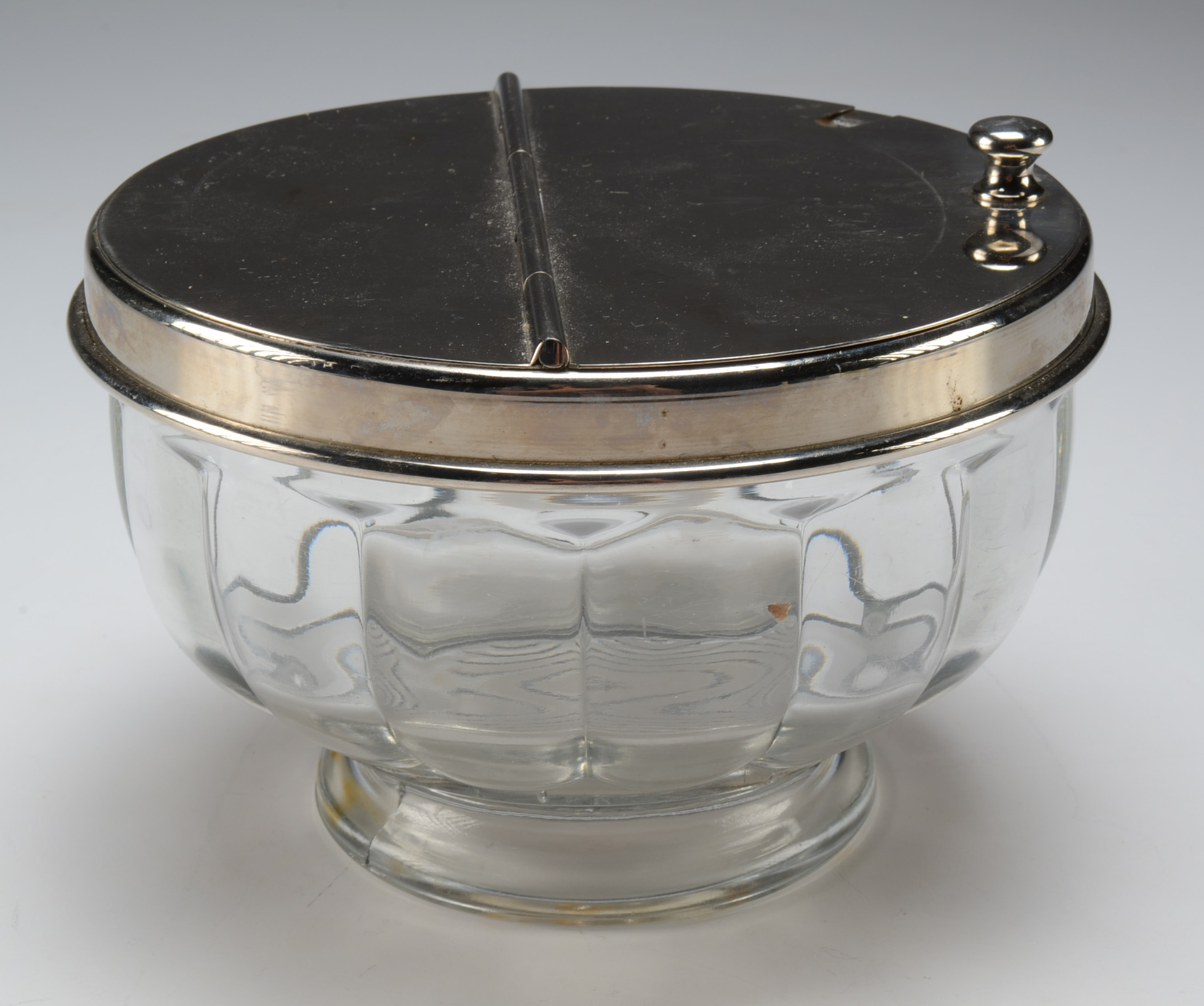 Vintage Lidded Ice Cream Toppings Dispenser