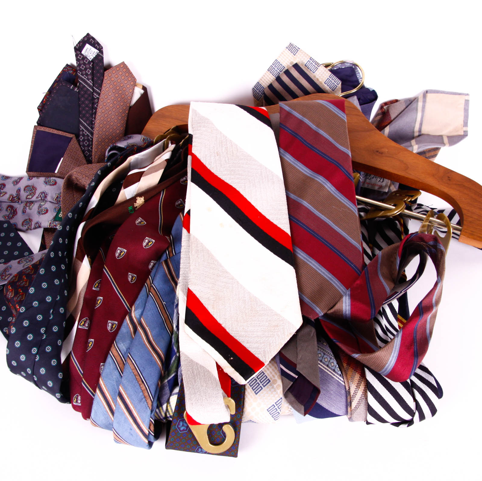 Men's Ties Featuring Christian Dior, Yves Saint Laurent, and Barry of London