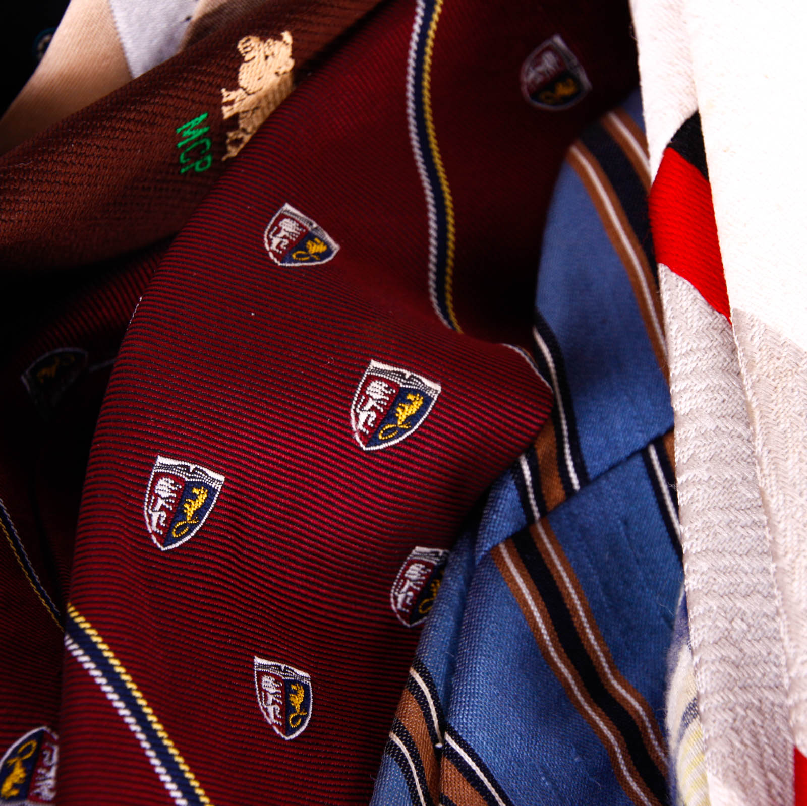 Men's Ties Featuring Christian Dior, Yves Saint Laurent, and Barry of London