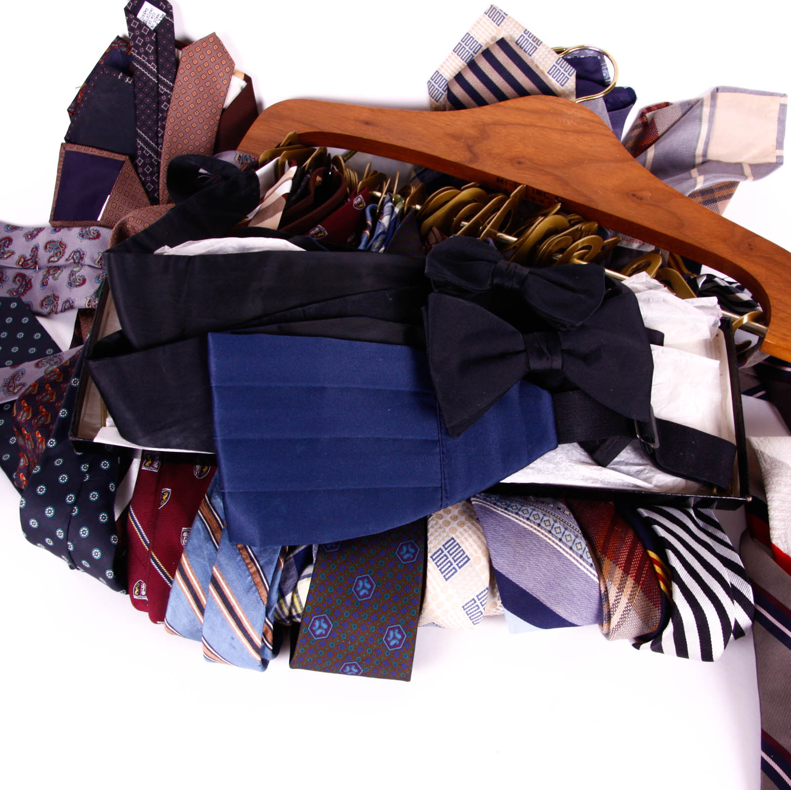 Men's Ties Featuring Christian Dior, Yves Saint Laurent, and Barry of London