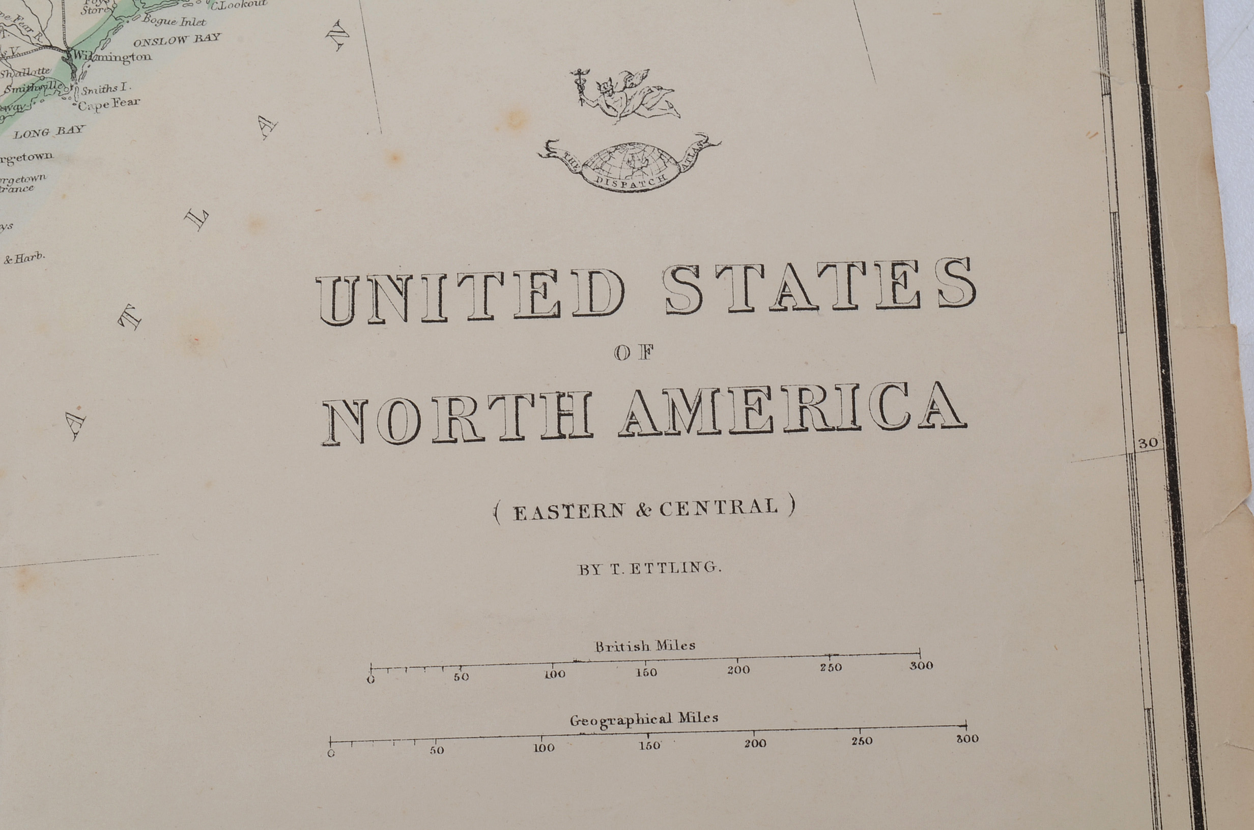 Three 19th Century Maps of United States
