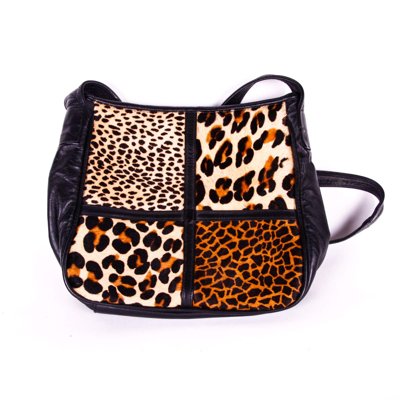 Brown and Black Leather Handbags